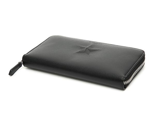 GIVENCHY PANDORA ジバンシィスーパーコピー スターポイント ファスナー長財布_BLACK BC06276704 001