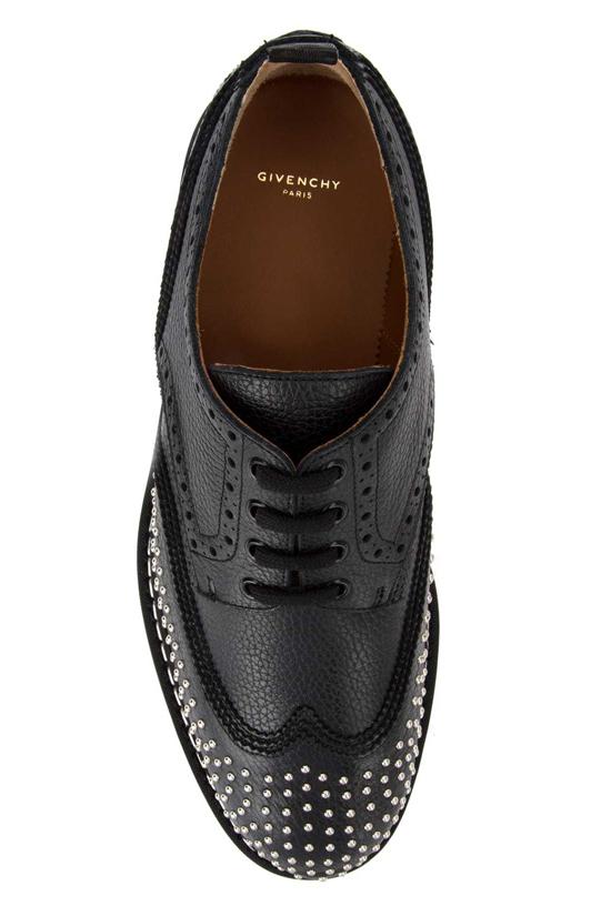 GIVENCHY靴 コピー エンブリッシュド レザー レースアップ BM08266935