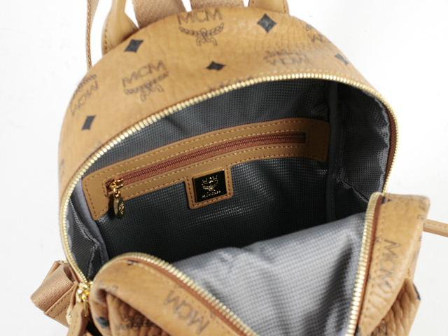エムシーエム【MCM コピー】バッグ バックパック MMK5SVE41 CO001 ユニセックス ライトブラウン